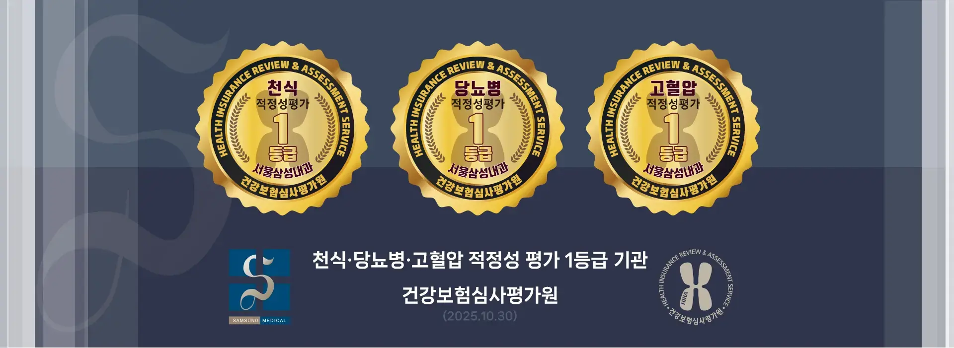 천식, 당뇨, 고혈압 건강보험심사평가원 적정성 평가 우수 1등급 선정